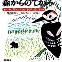 絵本「森からのてがみ」の表紙（サムネイル）