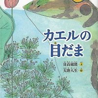 絵本「カエルの目だま」の表紙（サムネイル）