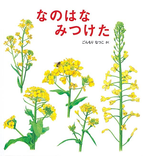 絵本「なのはな みつけた」の表紙（詳細確認用）（中サイズ）