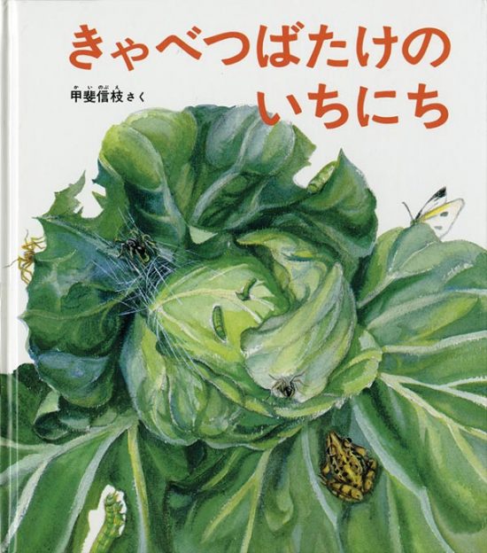 絵本「きゃべつばたけのいちにち」の表紙（全体把握用）（中サイズ）