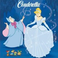 絵本「シンデレラ “Cinderella’s Countdown to the Ball”」の表紙（サムネイル）