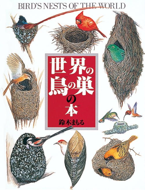 絵本「世界の鳥の巣の本」の表紙（詳細確認用）（中サイズ）