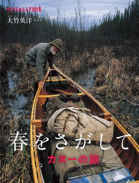 絵本「春をさがして」の表紙（全体把握用）（中サイズ）