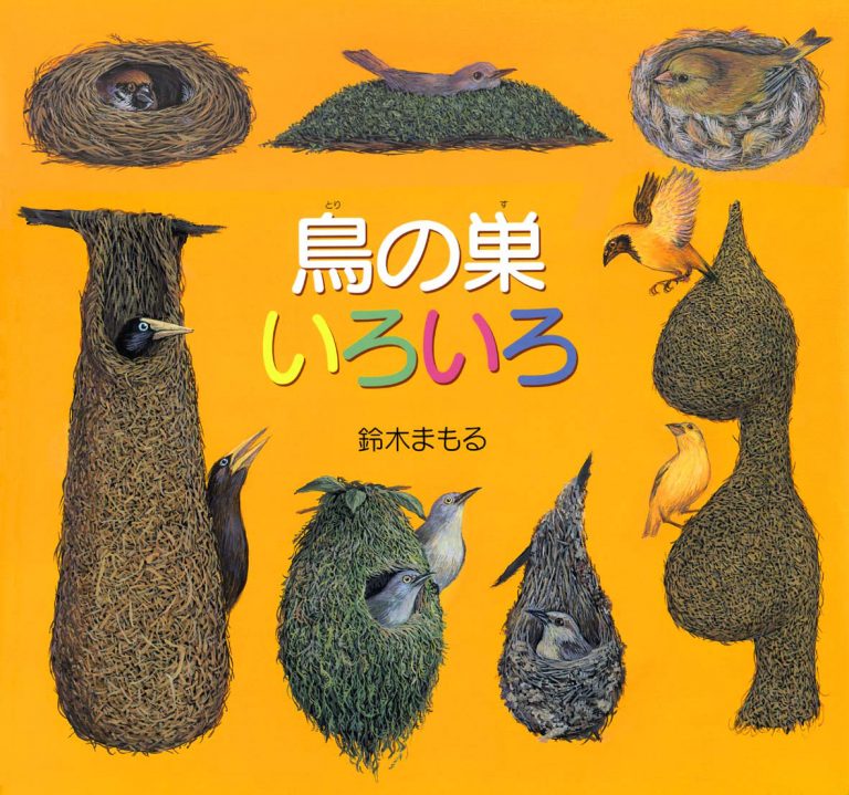 絵本「鳥の巣いろいろ」の表紙（詳細確認用）（中サイズ）