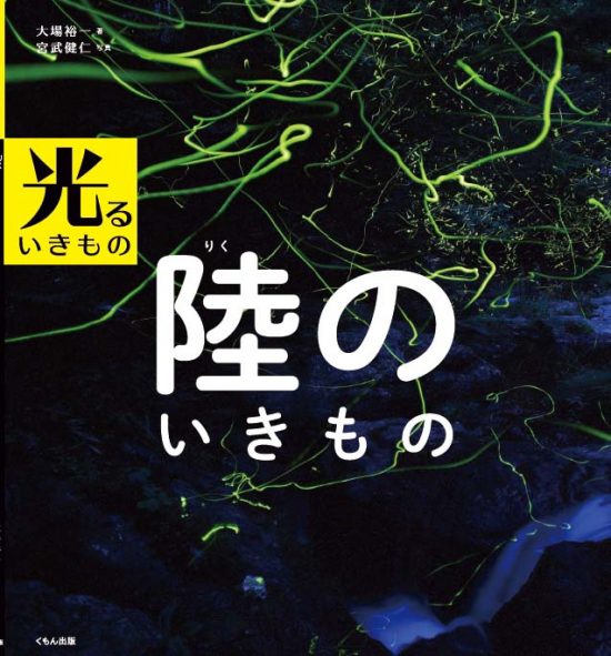 絵本「光るいきもの 陸のいきもの」の表紙（全体把握用）（中サイズ）