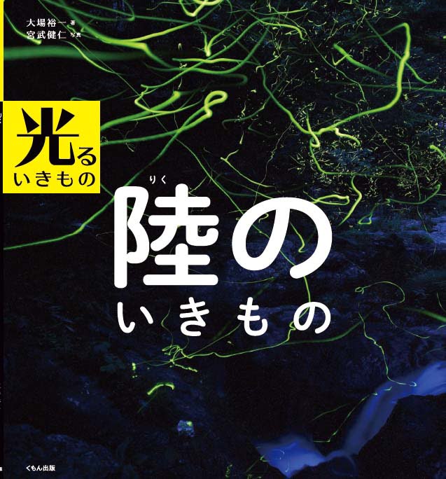 絵本「光るいきもの 陸のいきもの」の表紙（詳細確認用）（中サイズ）