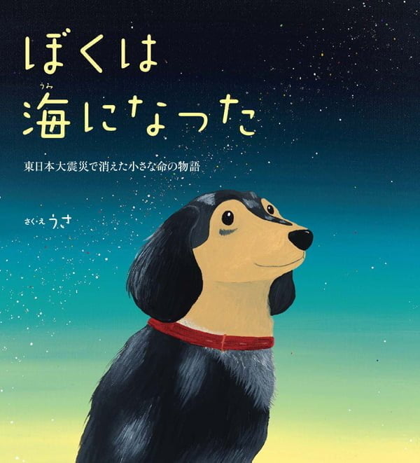 絵本「ぼくは海になった」の表紙（詳細確認用）（中サイズ）