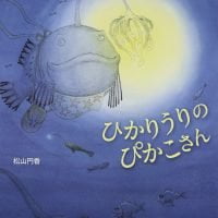 絵本「ひかりうりのぴかこさん」の表紙（サムネイル）