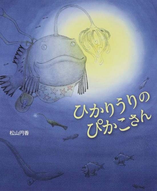 絵本「ひかりうりのぴかこさん」の表紙（中サイズ）