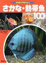 絵本「さかな・熱帯魚１００」の表紙（詳細確認用）（中サイズ）