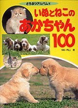 絵本「いぬとねこのあかちゃん１００」の表紙（詳細確認用）（中サイズ）