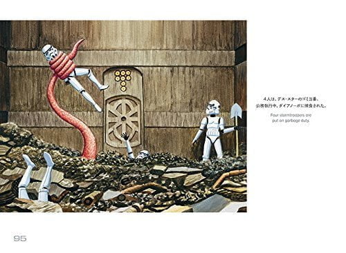 絵本「STAR WARS 99人のストームトルーパー」の一コマ