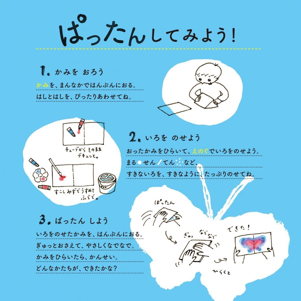 絵本「ぱったんして」の一コマ5