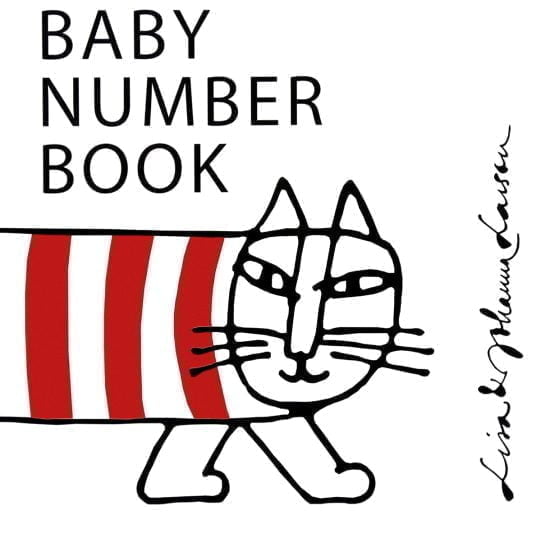 絵本「BABY NUMBER BOOK」の表紙（中サイズ）