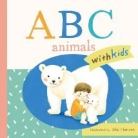 絵本「ABC animals with kids」の表紙（サムネイル）