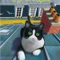 絵本「てっぺんねこ」の表紙（サムネイル）