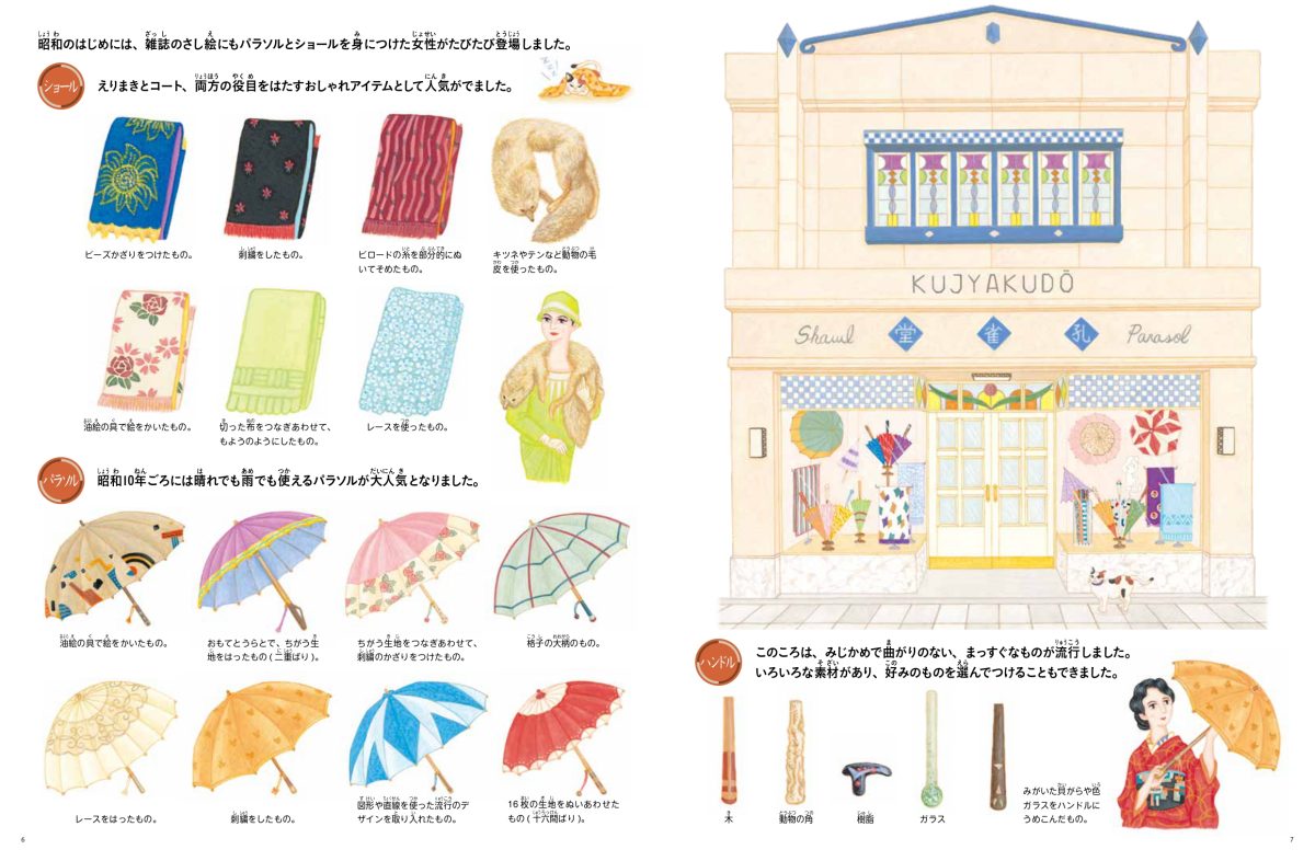 絵本「昭和のお店屋さん」の一コマ3