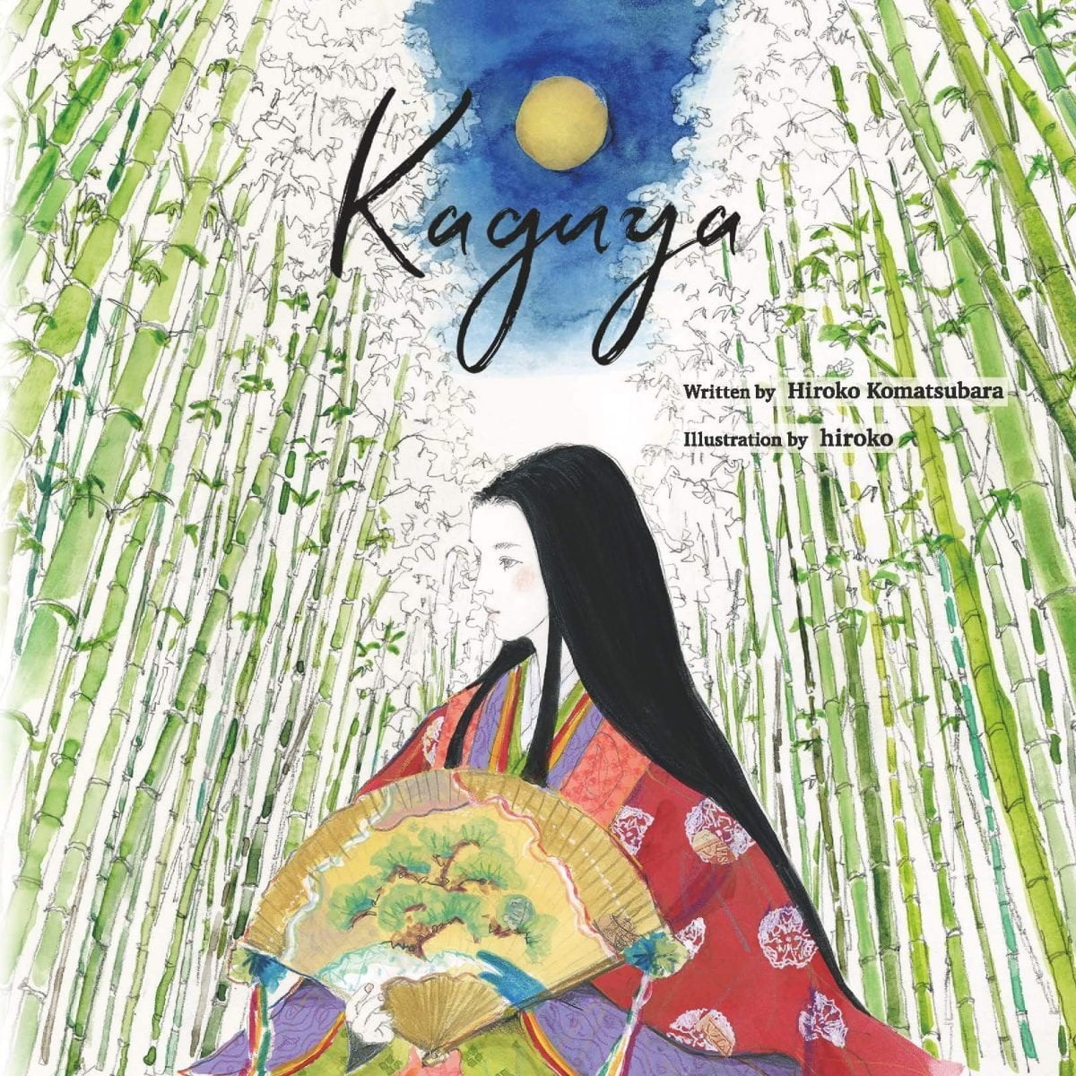 絵本「Kaguya」の表紙（大サイズ）