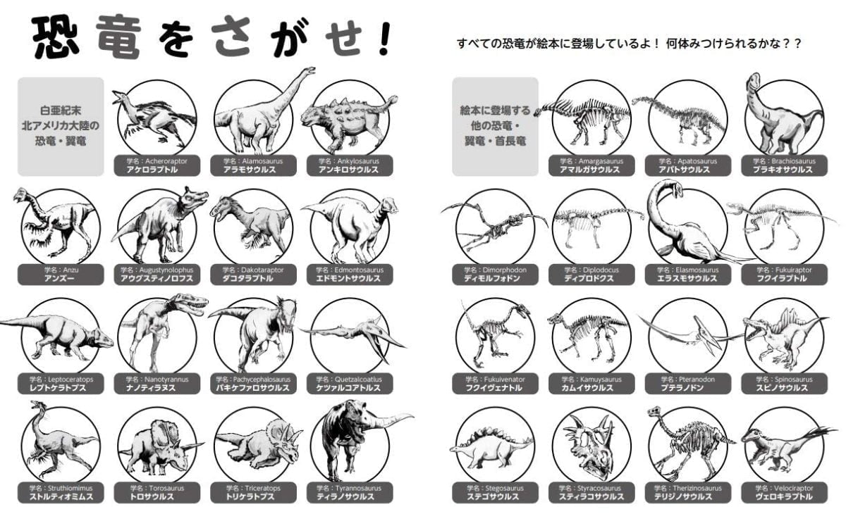 絵本「6600万年前・・・・・・ぼくは恐竜だったのかもしれない」の一コマ5