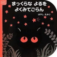 絵本「まっくらなよるをよくみてごらん」の表紙（サムネイル）