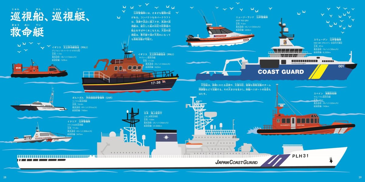 絵本「出動せよ！世界の緊急車両図鑑」の一コマ3
