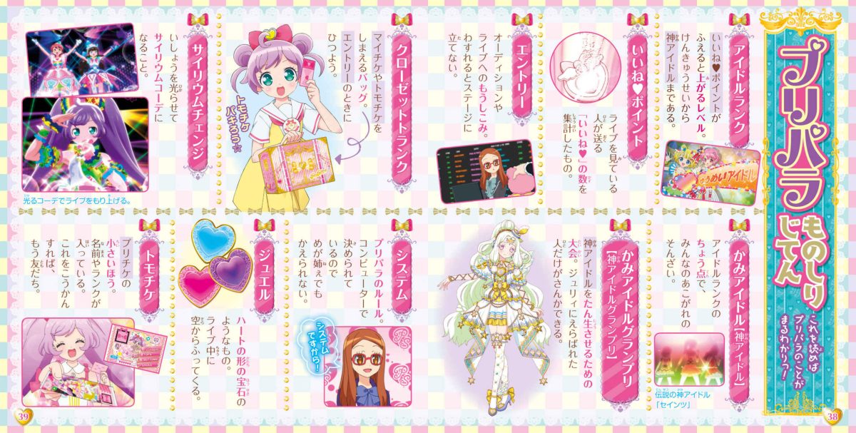 絵本「プリパラ アイドルずかん」の一コマ4