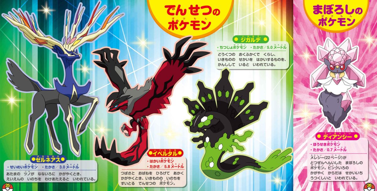 絵本「ポケットモンスターXY だいずかん」の一コマ3