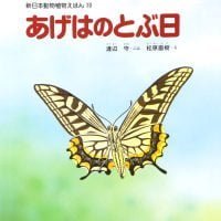 絵本「あげはのとぶ日」の表紙（サムネイル）