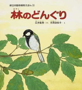 絵本「林のどんぐり」の表紙（詳細確認用）（中サイズ）