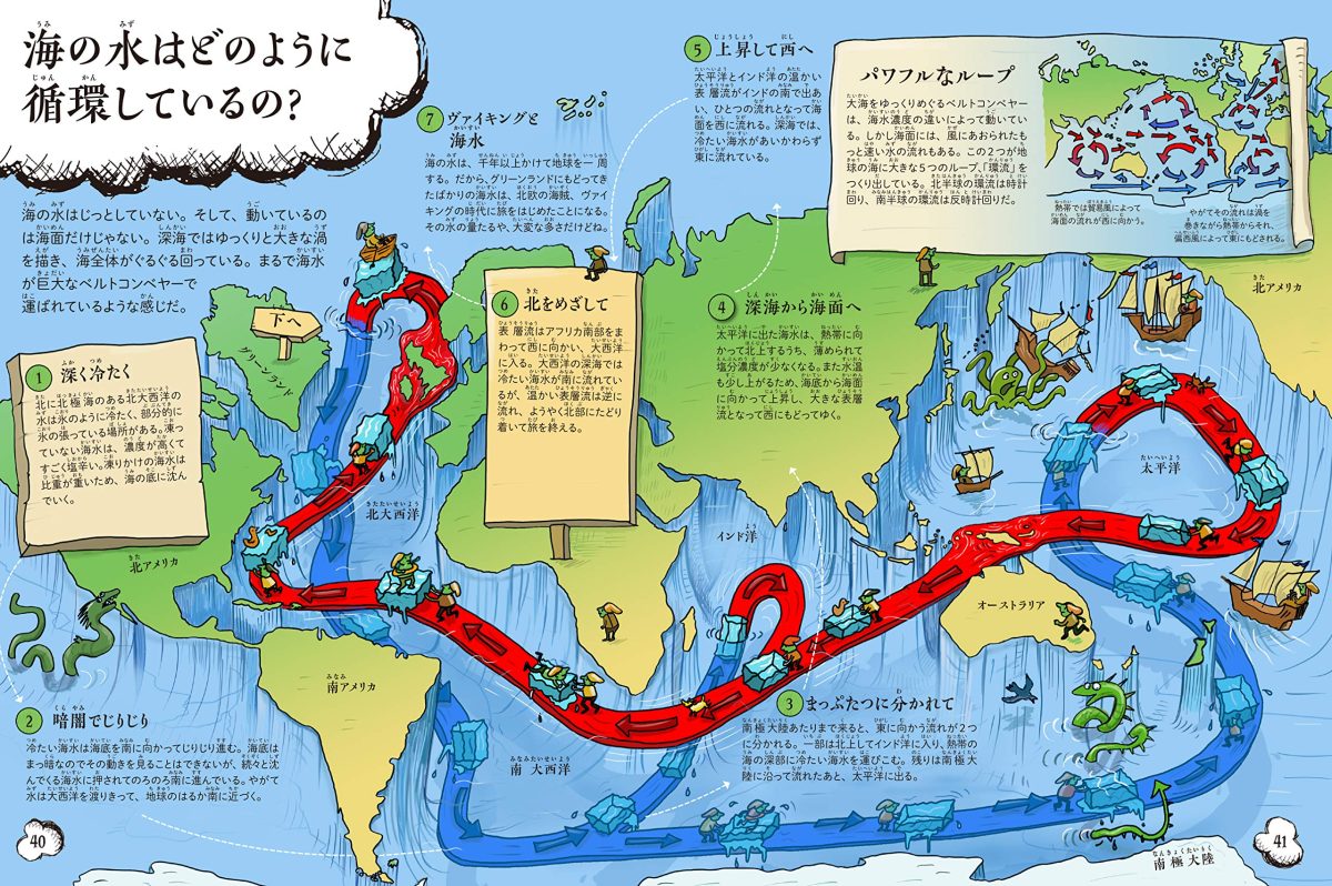 絵本「知っておきたい！ 地球のしくみ」の一コマ3