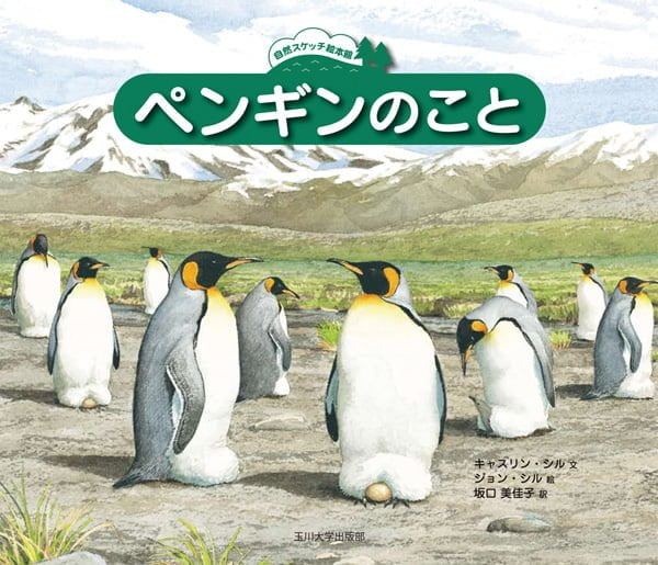 絵本「ペンギンのこと」の表紙（詳細確認用）（中サイズ）