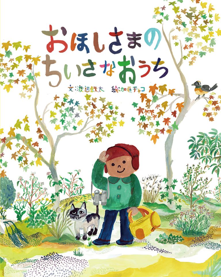 絵本「おほしさまのちいさなおうち」の表紙（詳細確認用）（中サイズ）