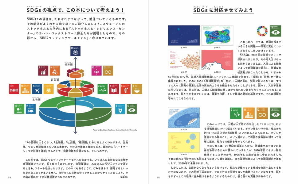 絵本「子どもSDGs版 地球がもし100cmの球だったら」の一コマ3