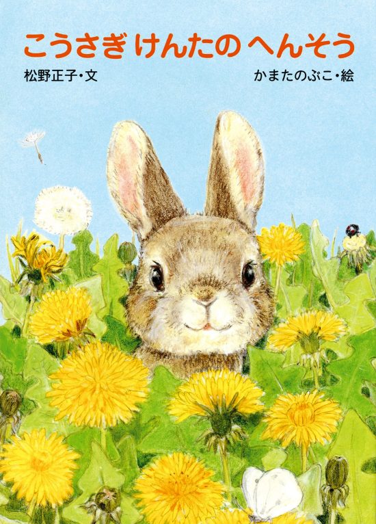 絵本「こうさぎけんたのへんそう」の表紙（全体把握用）（中サイズ）