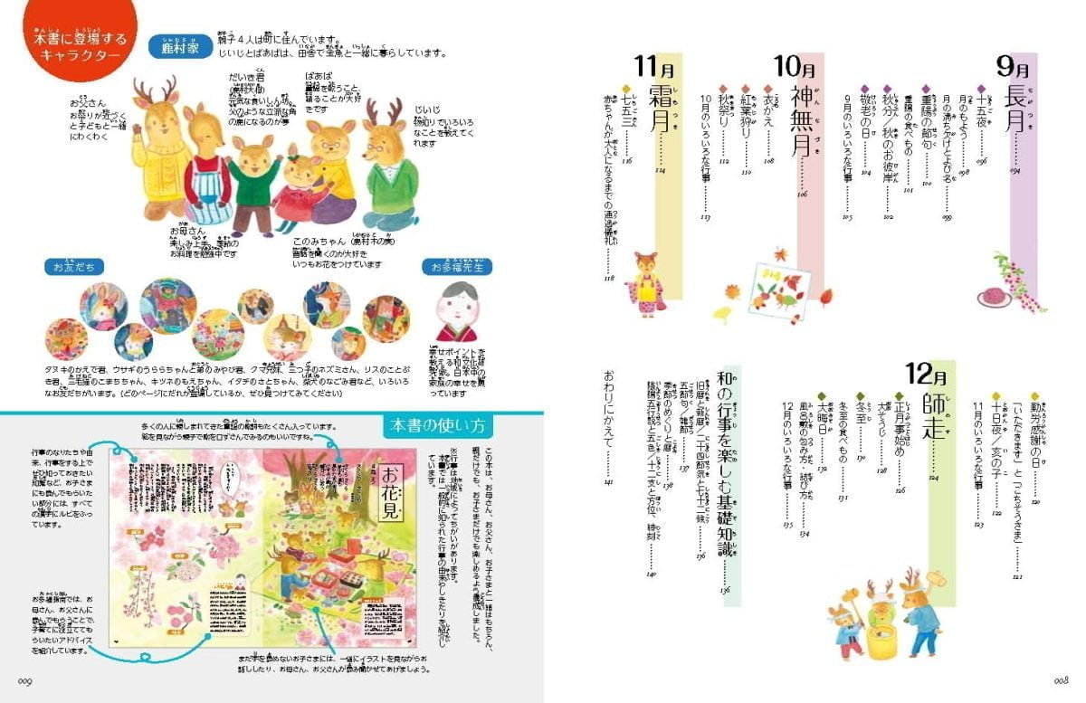 絵本「子どもに伝えたい 春夏秋冬 和の行事を楽しむ絵本」の一コマ3