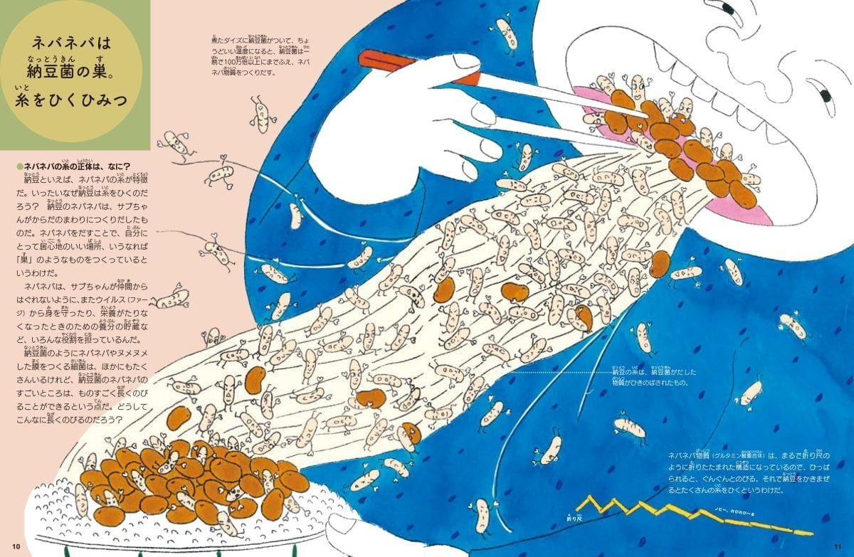 絵本「なっとう菌」の一コマ2