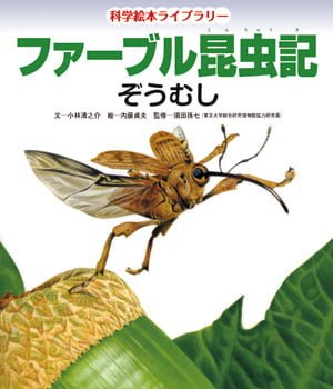 絵本「ファーブル昆虫記 ぞうむし」の表紙（中サイズ）