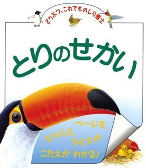 絵本「とりのせかい」の表紙（中サイズ）