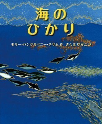 絵本「海のひかり」の表紙（詳細確認用）（中サイズ）