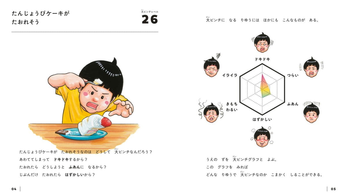 絵本「大ピンチずかん2」の一コマ2