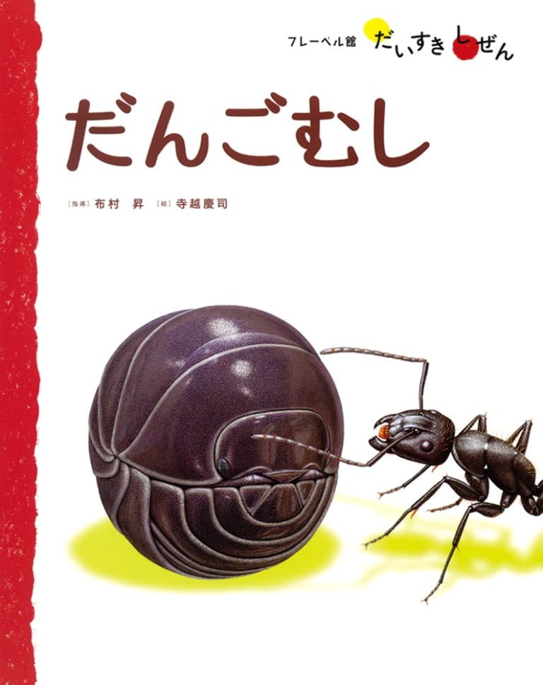 絵本「だんごむし」の表紙（詳細確認用）（中サイズ）