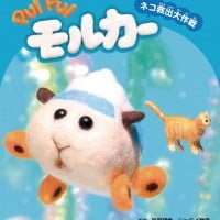 絵本「PUI PUI モルカー ネコ救出大作戦」の表紙（サムネイル）