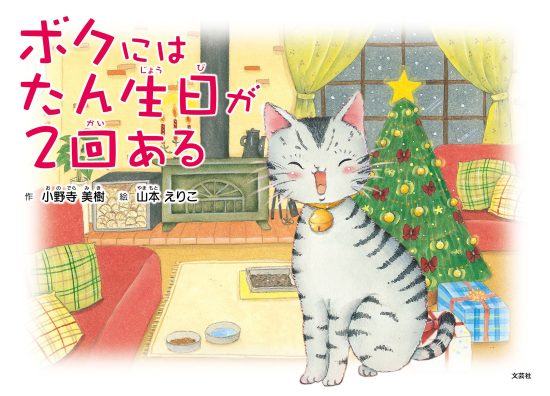 絵本「ボクにはたん生日が２回ある」の表紙（全体把握用）（中サイズ）