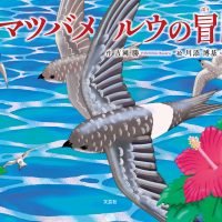 絵本「アマツバメ ルウの冒険」の表紙（サムネイル）