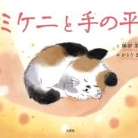 絵本「ミケニと手の平」の表紙（サムネイル）