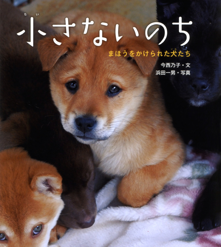 絵本「小さないのち まほうをかけられた犬たち」の表紙（詳細確認用）（中サイズ）