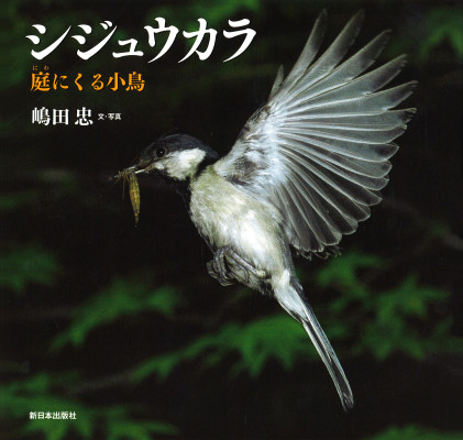 絵本「シジュウカラ 庭にくる小鳥」の表紙（詳細確認用）（中サイズ）