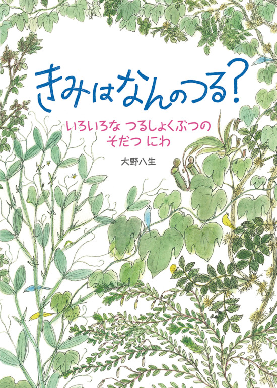 絵本「きみは なんの つる？」の表紙（中サイズ）