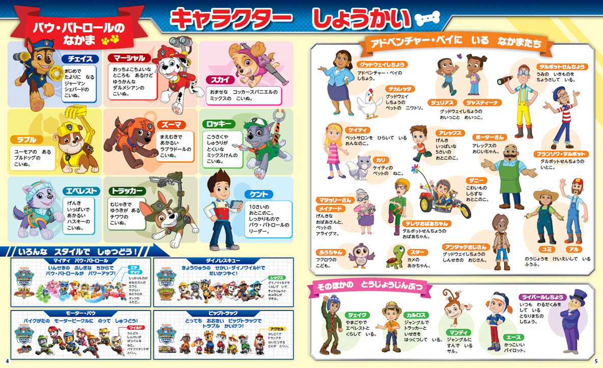 絵本「もっと！！ パウ・パトロールをさがせ！」の中面2