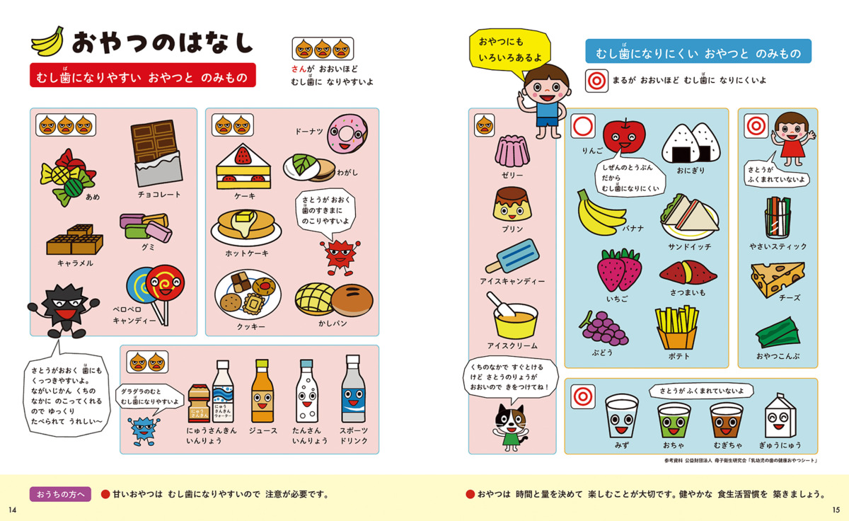 絵本「1回3分 むし歯にならない絵本」の中面4